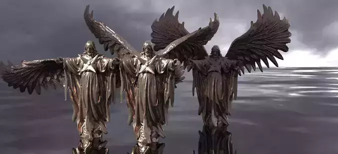 Christ Angelic form 3 models