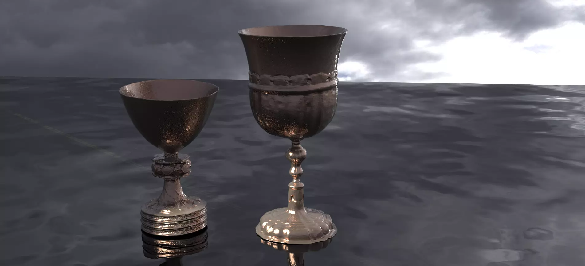 Holy Grails 2 designs 3D 3D model