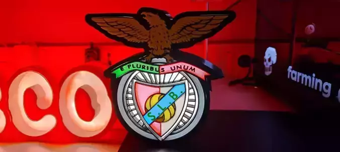 LED Symbol Benfica 3D print model