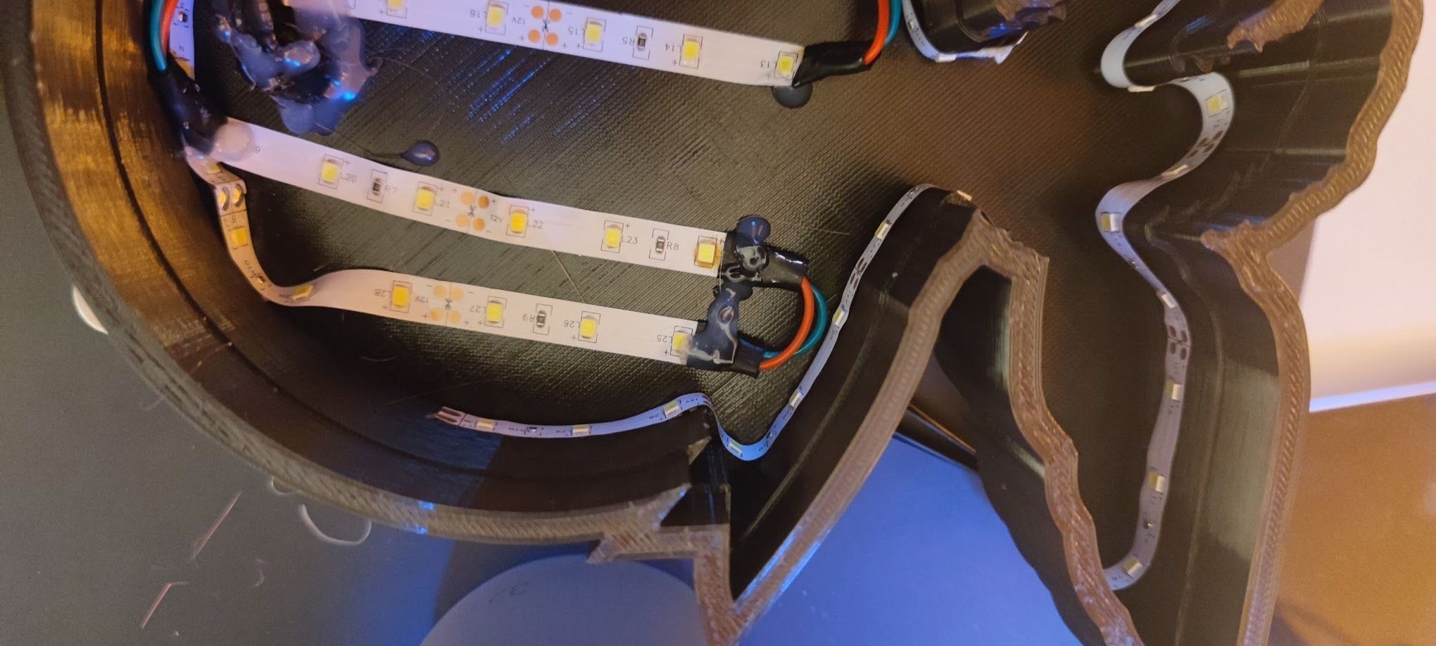 LED Symbol Benfica 3D print model_6