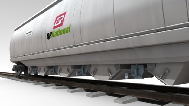 VCA Coal Hopper Wagon 3D model_2