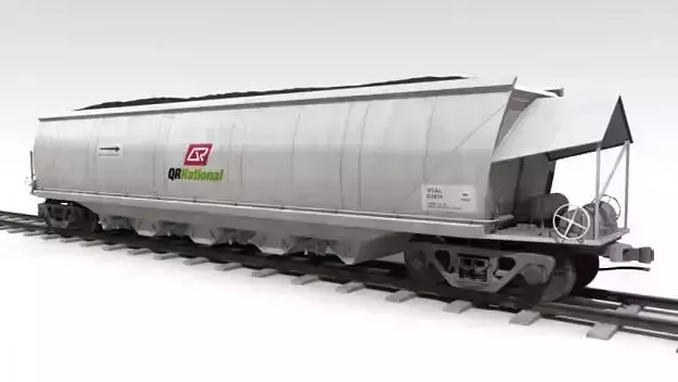 VCA Coal Hopper Wagon 3D model