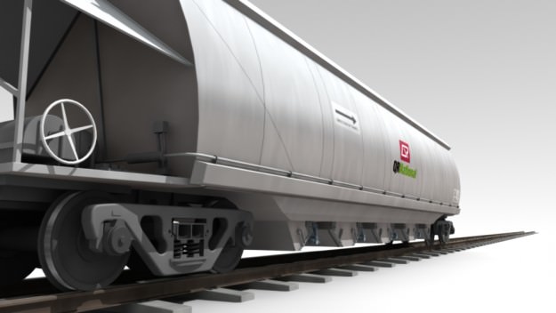 VCA Coal Hopper Wagon 3D model_1