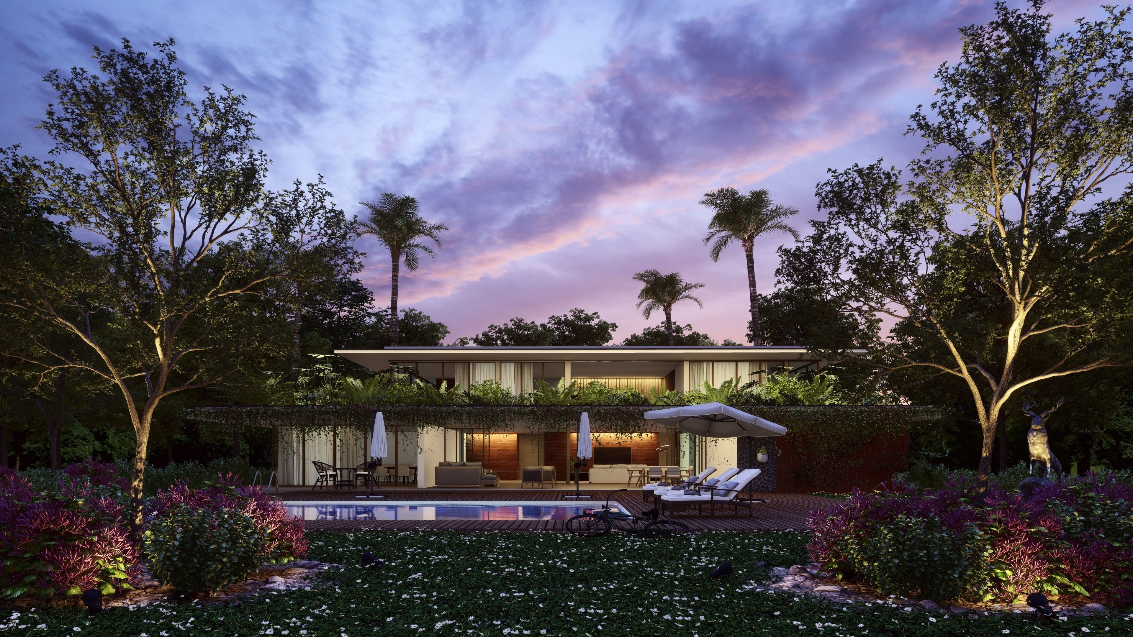 BRAZILIAN HOUSE IN LUMION 11 3D model_1