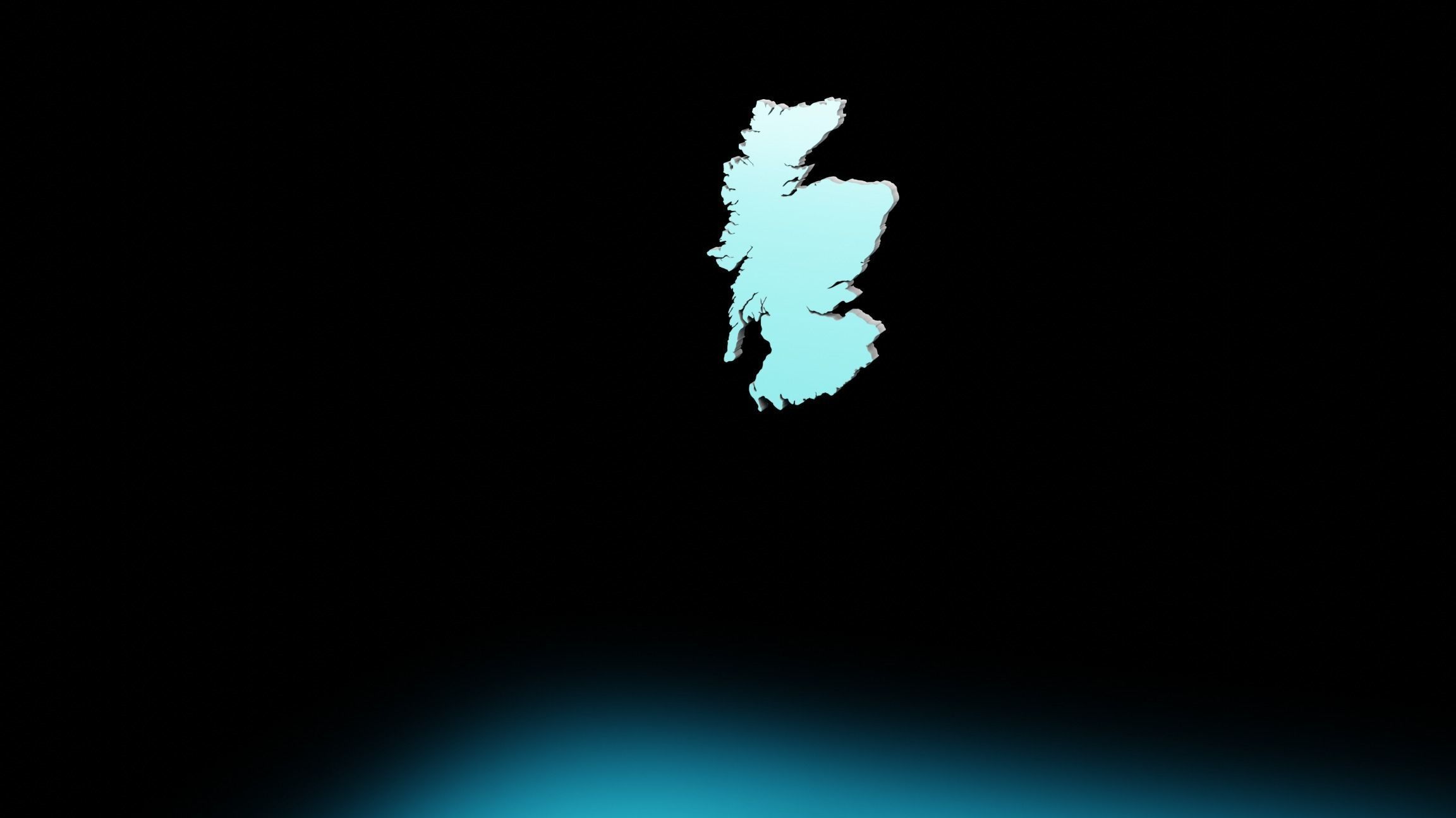 UNITED KINGDOM POLITICAL MAP LAYOUT Low-poly 3D model_29