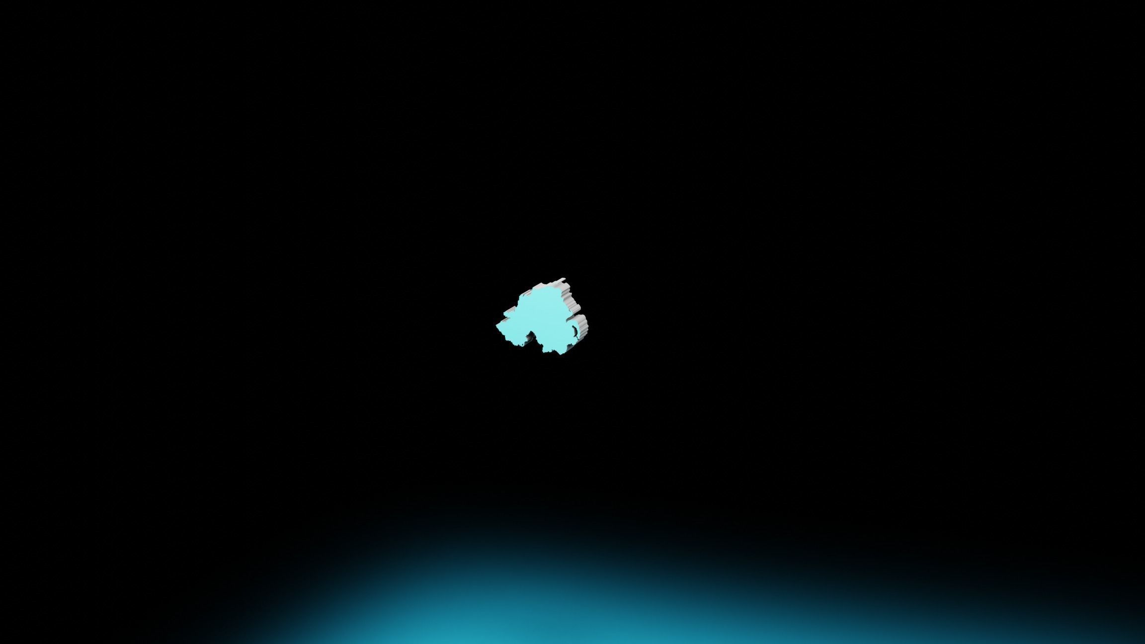 UNITED KINGDOM POLITICAL MAP LAYOUT Low-poly 3D model_28