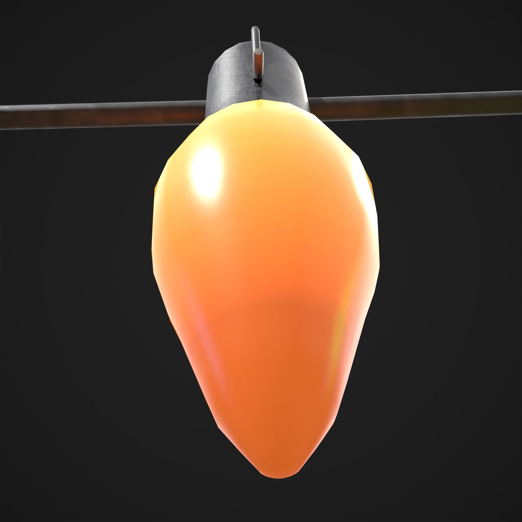 Christmas Lights  Low-poly 3D model_10