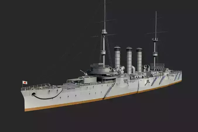 A cloud battleship cruiser ship battleship