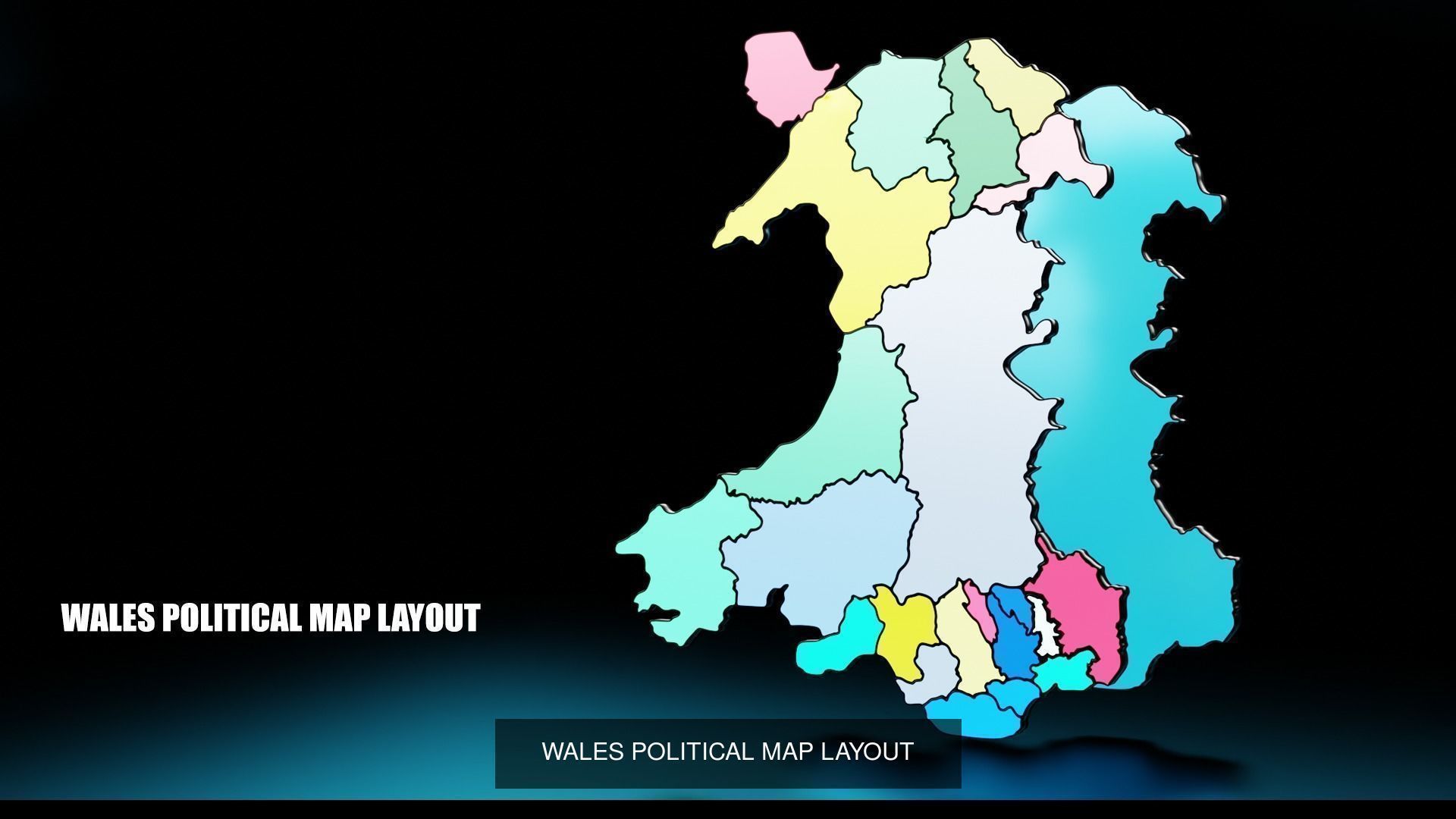 3D MAPS BASE MESHES 3D Model Collection_10