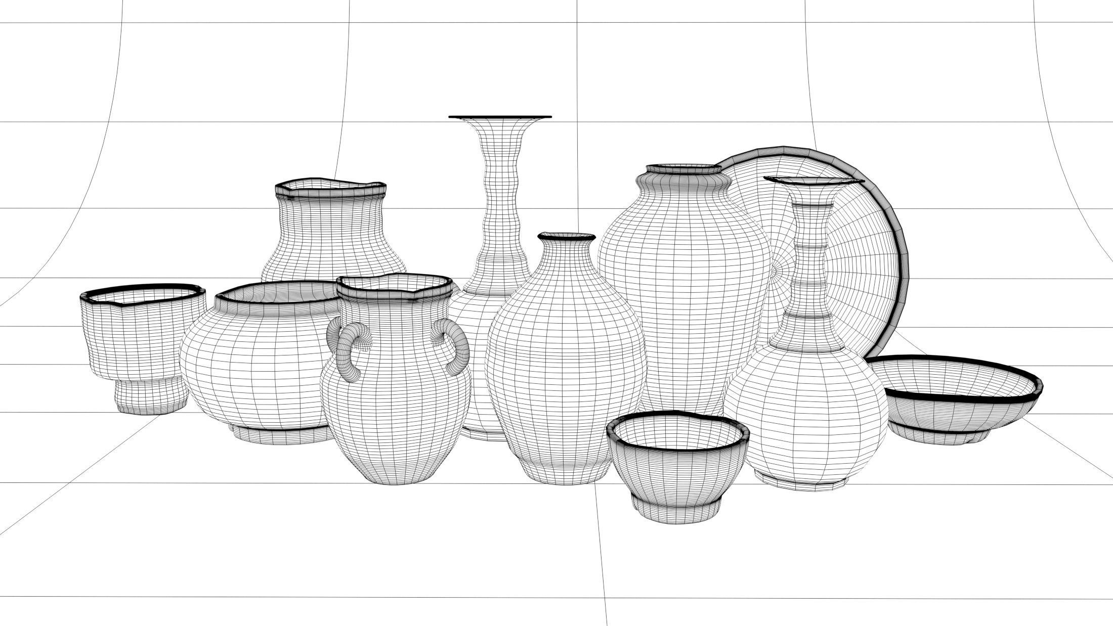 Porcelain pottery model of jun porcelain-ALL 3D model_12