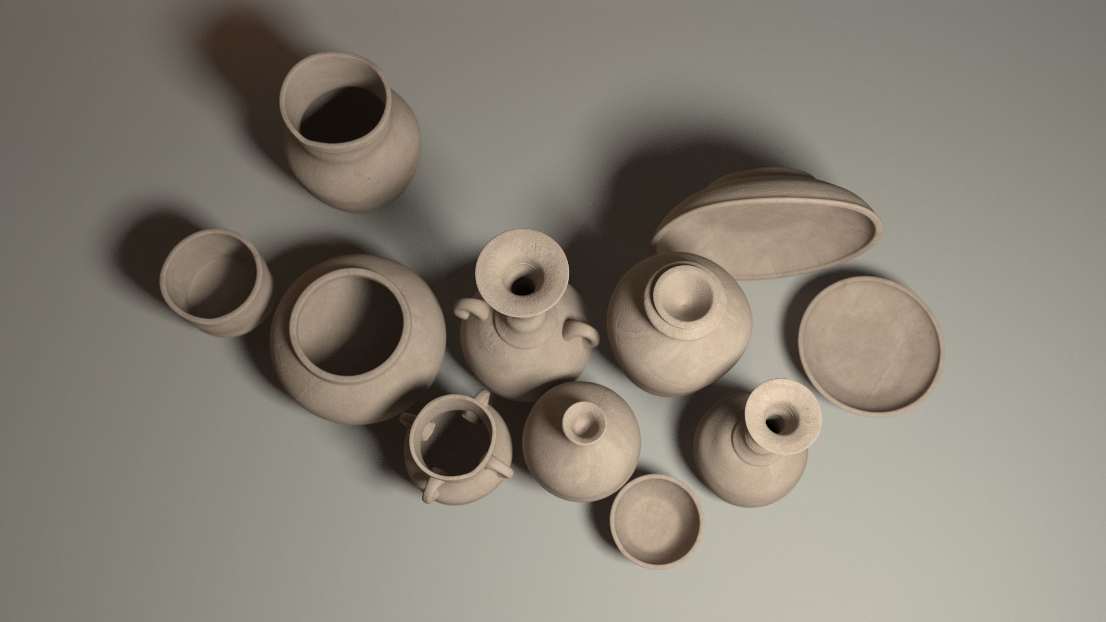 Porcelain pottery model of jun porcelain-ALL 3D model_9