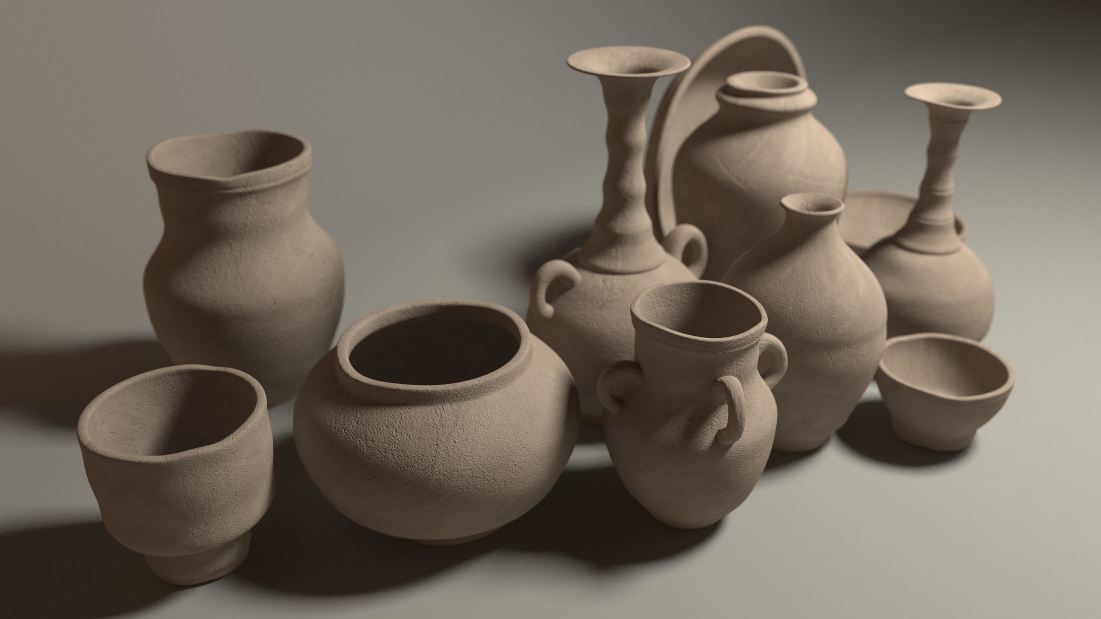 Porcelain pottery model of jun porcelain-ALL 3D model_11