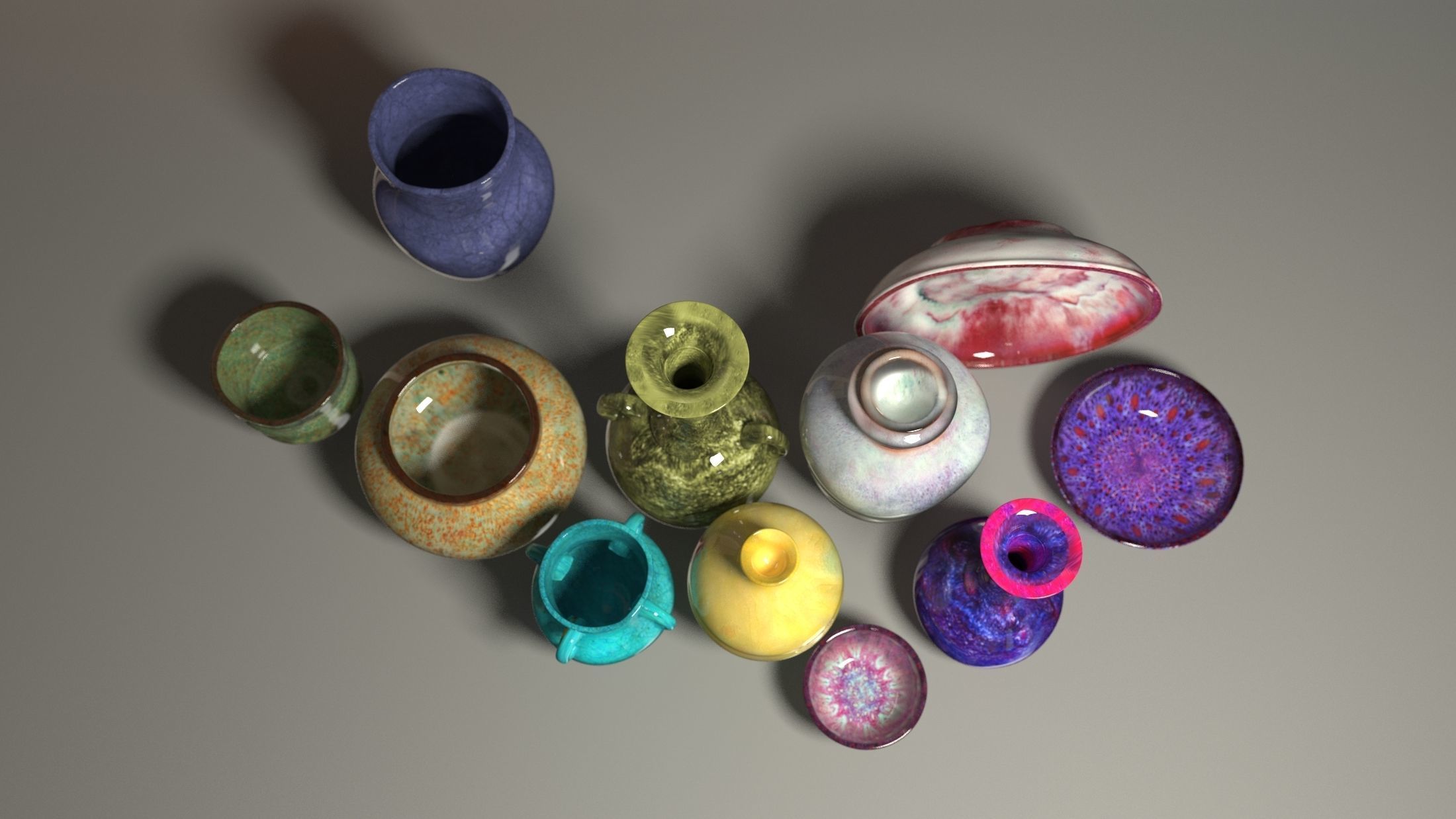 Porcelain pottery model of jun porcelain-ALL 3D model_6