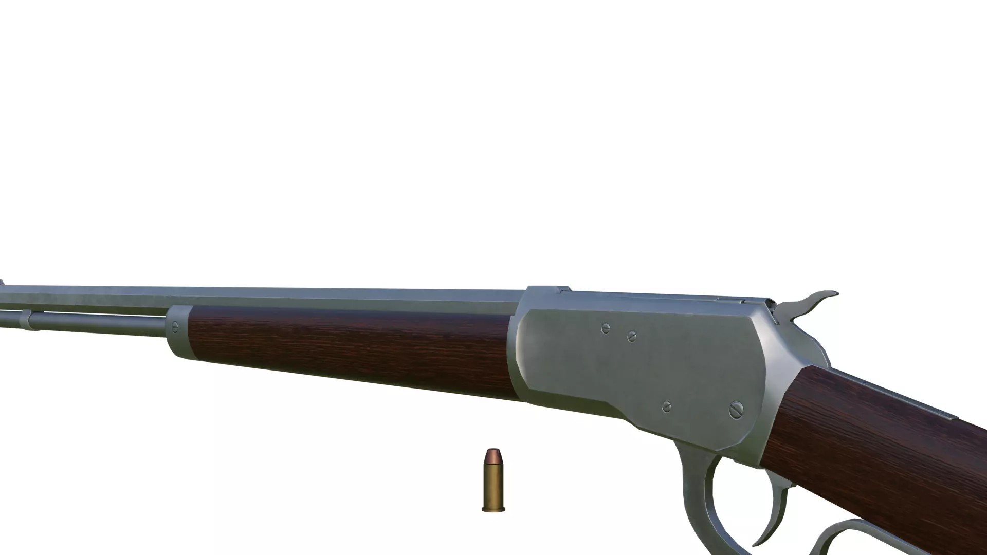 Winchester 1892 Free low-poly 3D model