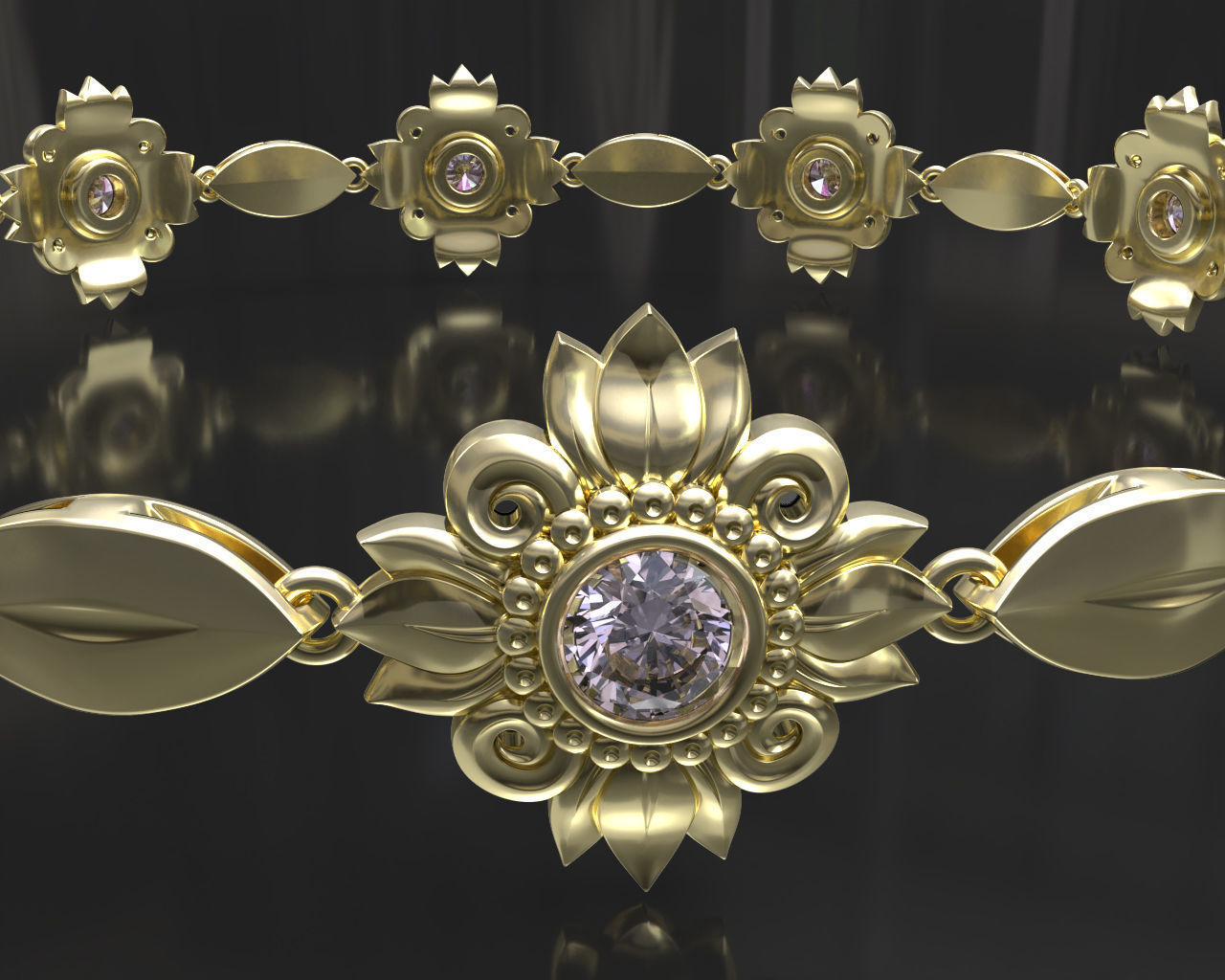 Jewerly Set for Women 3D print model_24