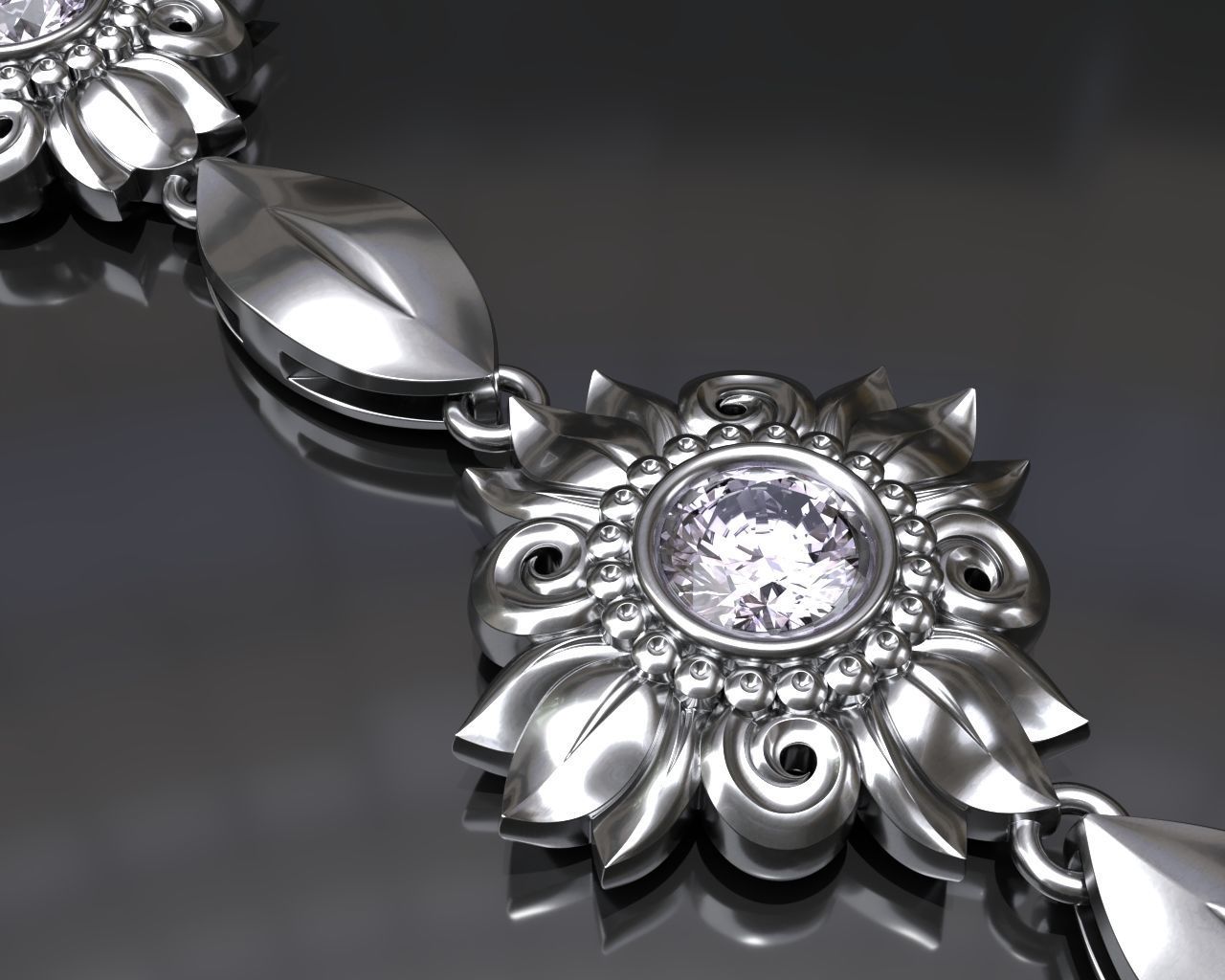 Jewerly Set for Women 3D print model_21