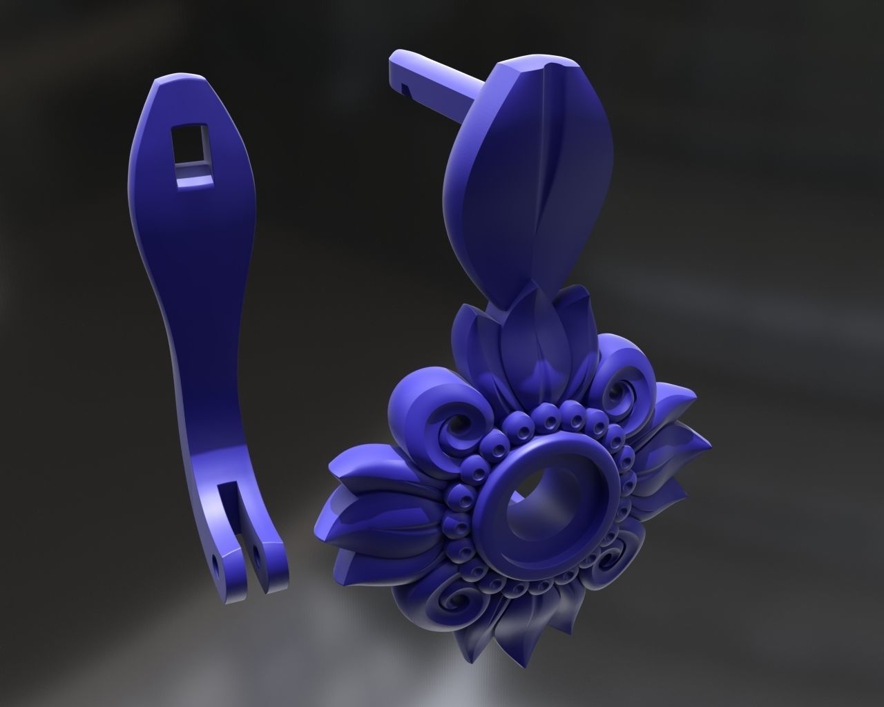 Jewerly Set for Women 3D print model_10