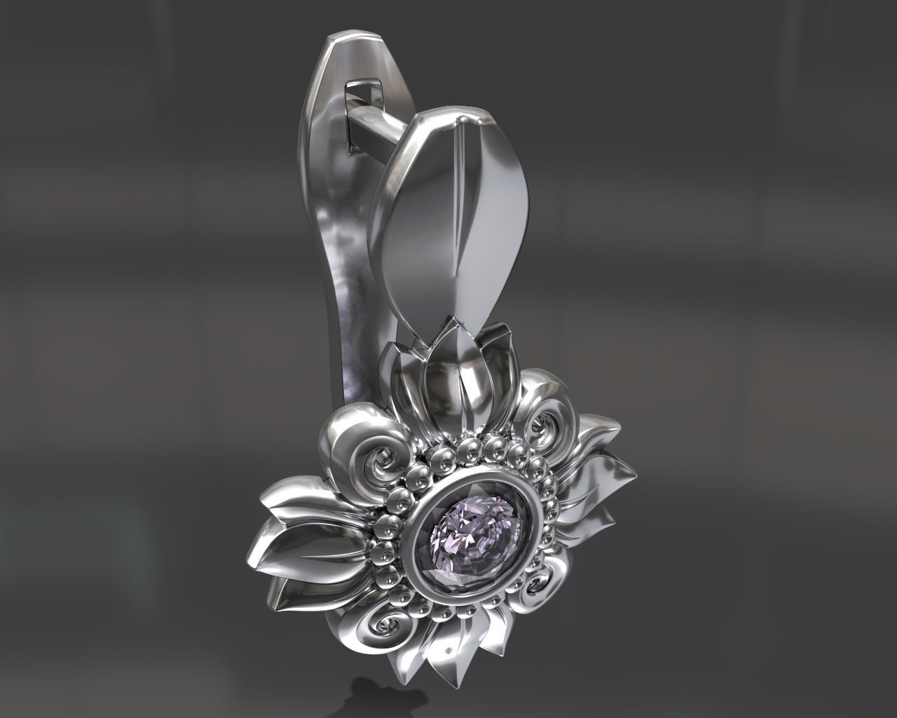 Jewerly Set for Women 3D print model_9