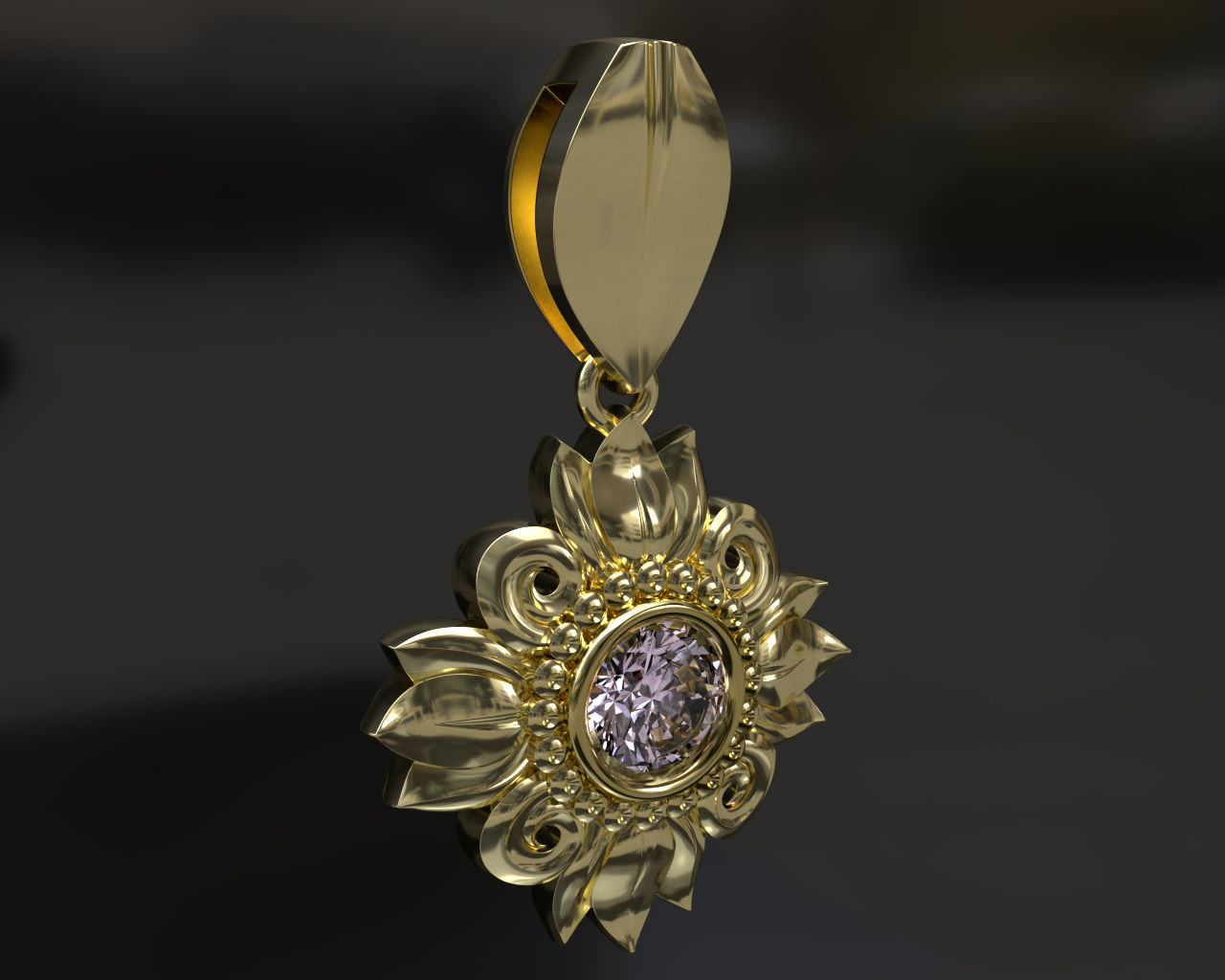 Jewerly Set for Women 3D print model_14