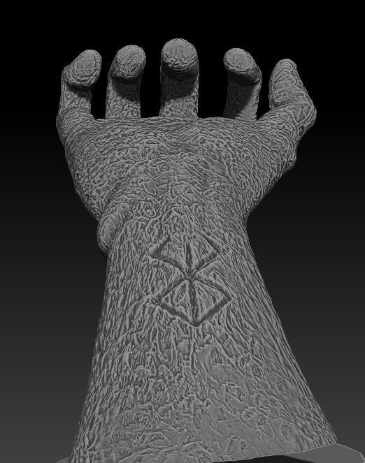 BERSERK - GOD HAND 3D model_4