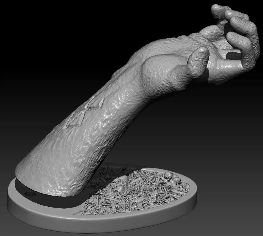 BERSERK - GOD HAND 3D model_1
