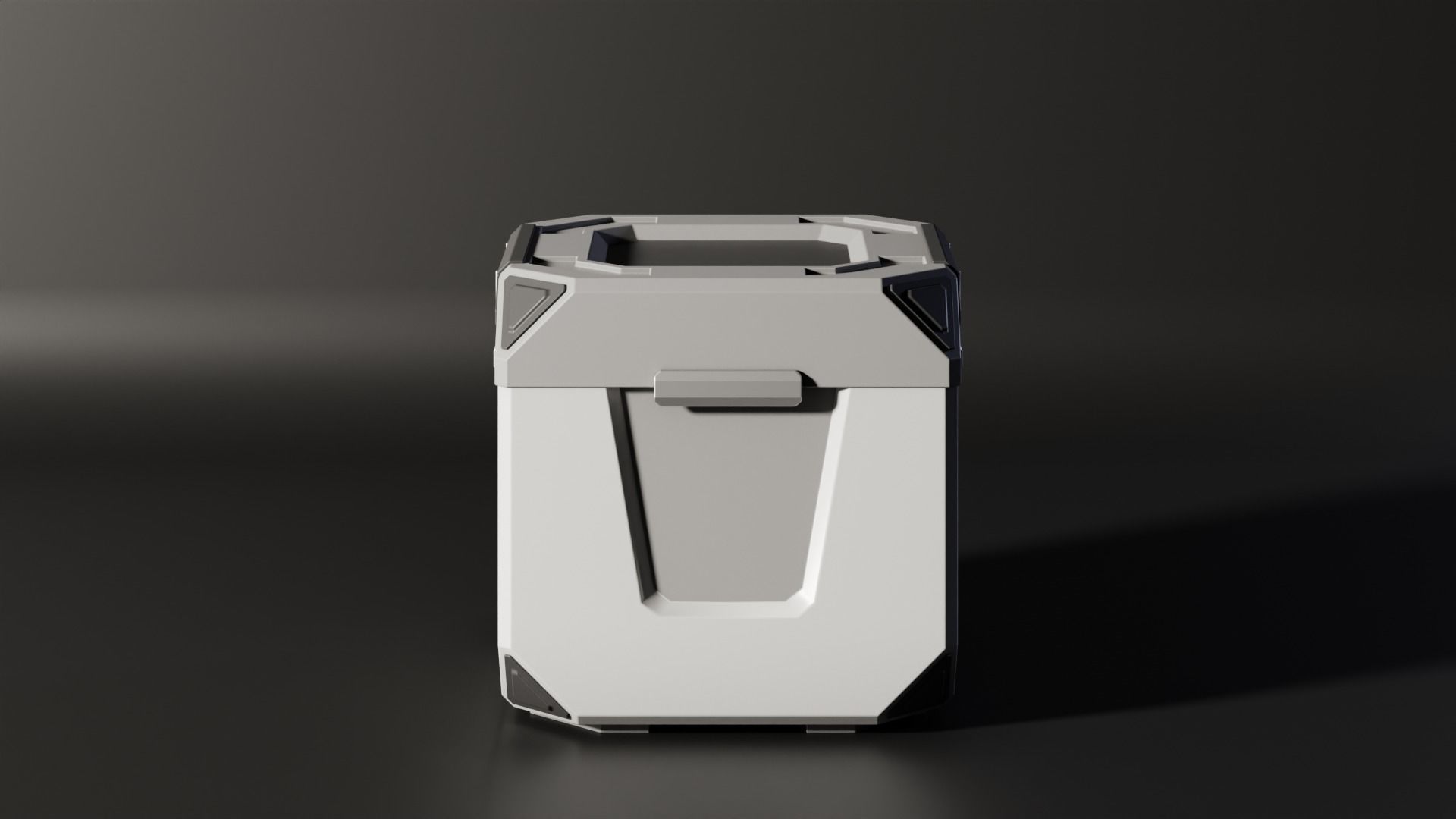 Sci Fi Cargo Container 1 3D model_2