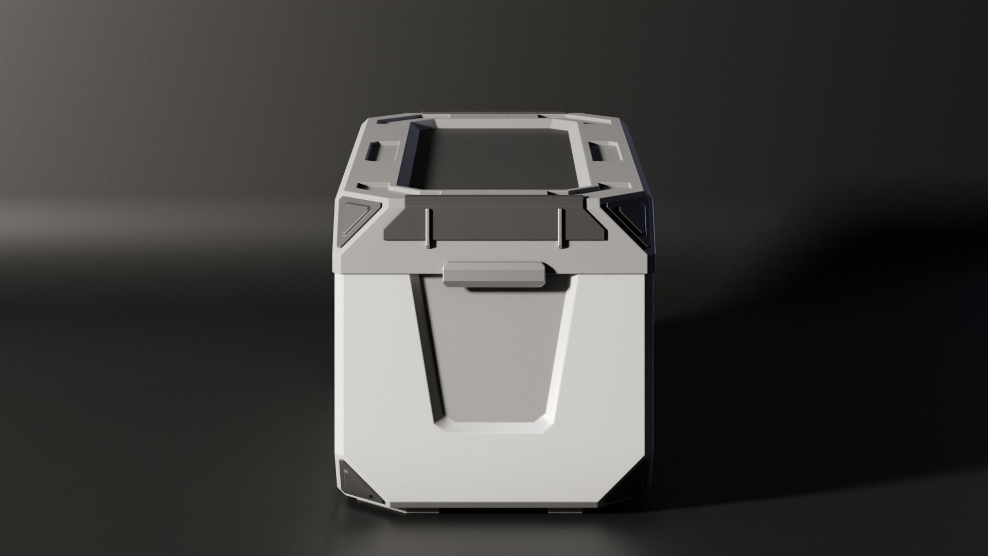 Sci Fi Cargo Container 1 3D model_5