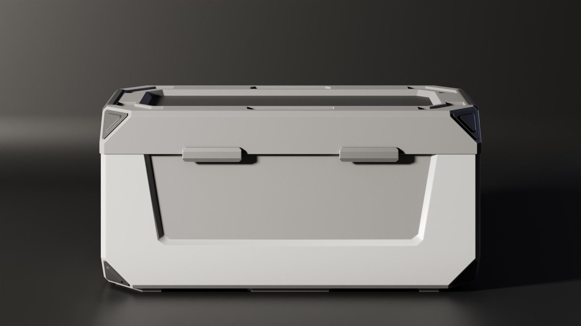 Sci Fi Cargo Container 1 3D model_4