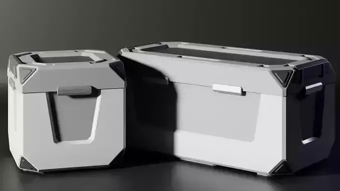 Sci Fi Cargo Container 1 3D model