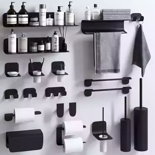 sanco avaton bathroom set 3D model