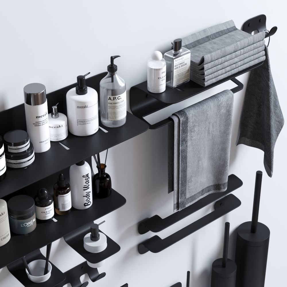 sanco avaton bathroom set 3D model_2