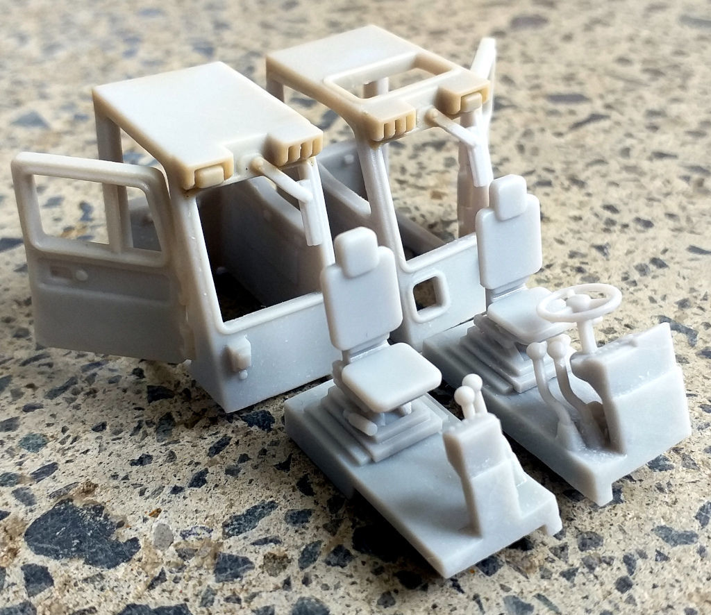 Military Forklift - 28mm Sci-Fi 3D print model_3
