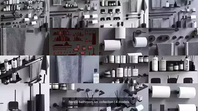 Sanco bathroom set collection 