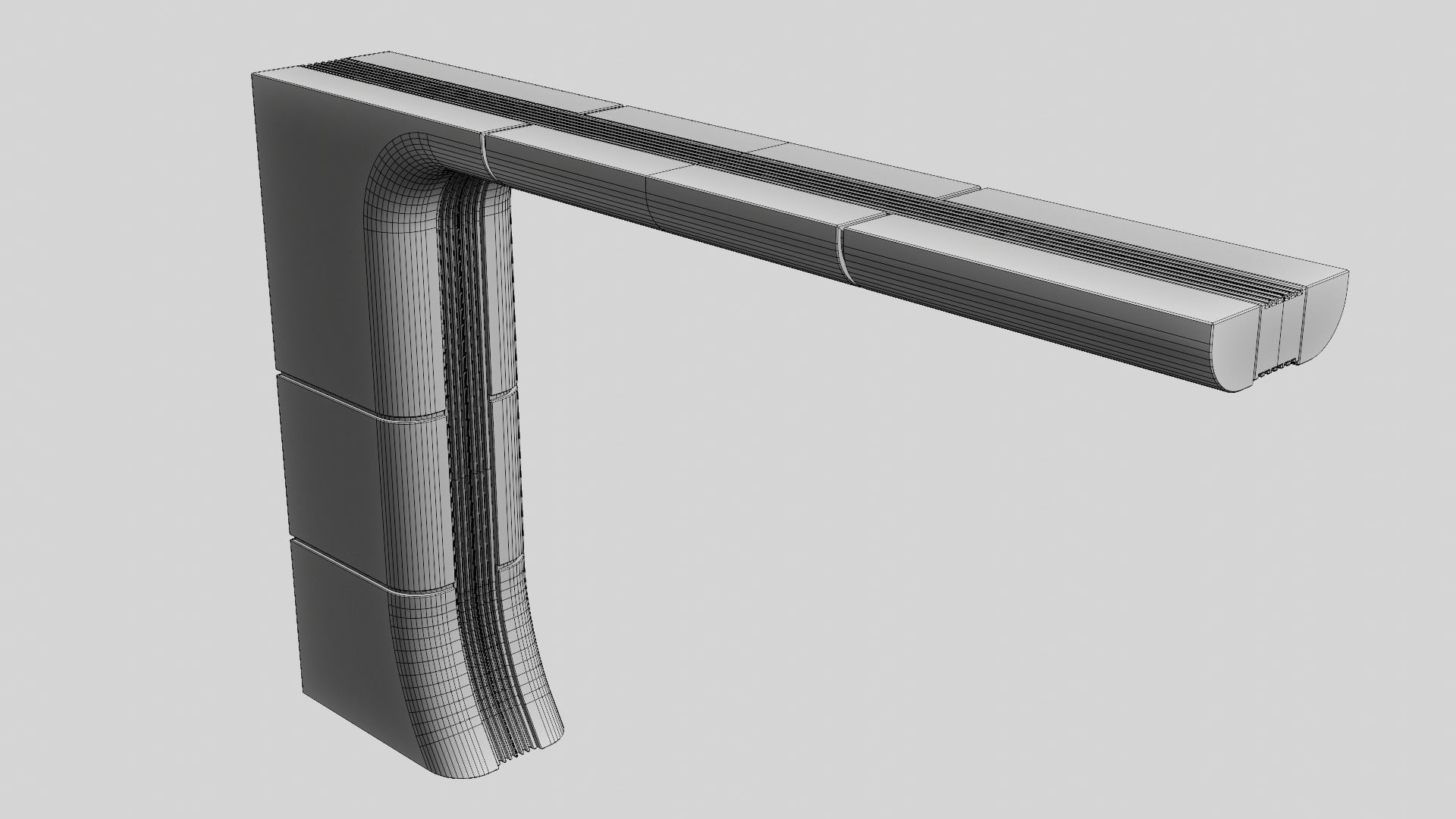 Sci Fi Cargo Bay Kit 1 3D model_28