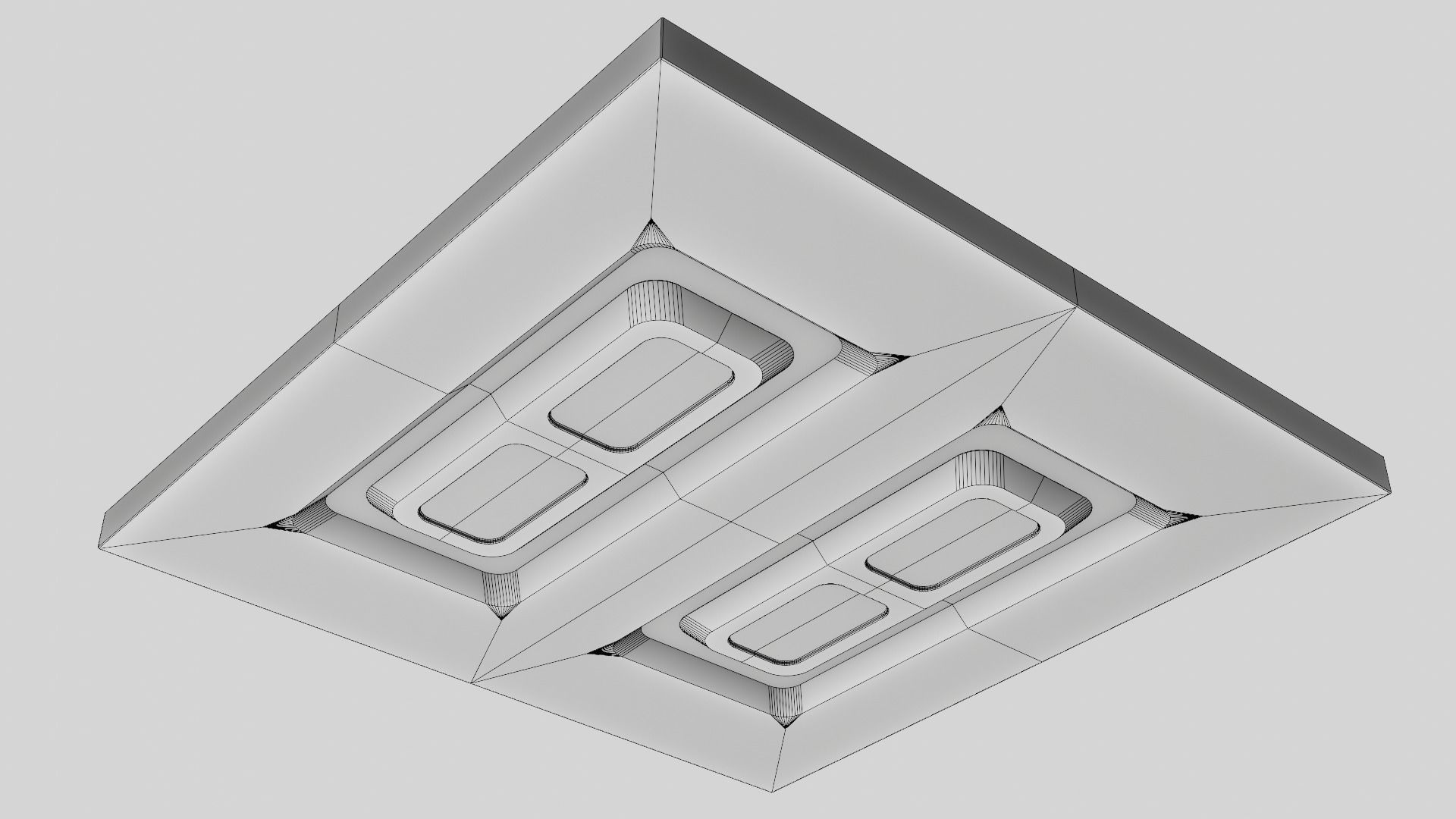 Sci Fi Cargo Bay Kit 1 3D model_18