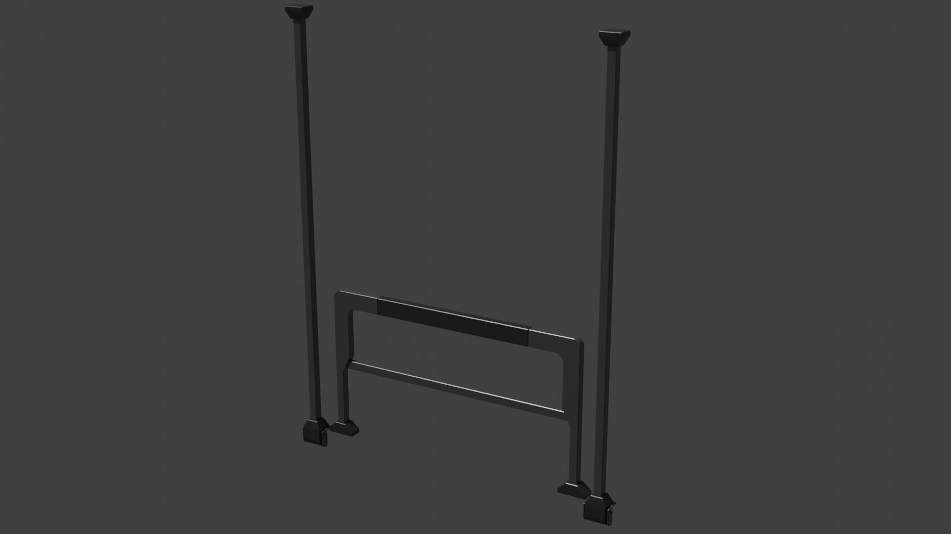 Sci Fi Cargo Bay Kit 1 3D model_13