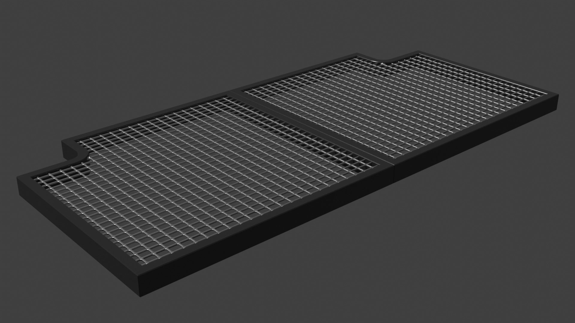 Sci Fi Cargo Bay Kit 1 3D model_7