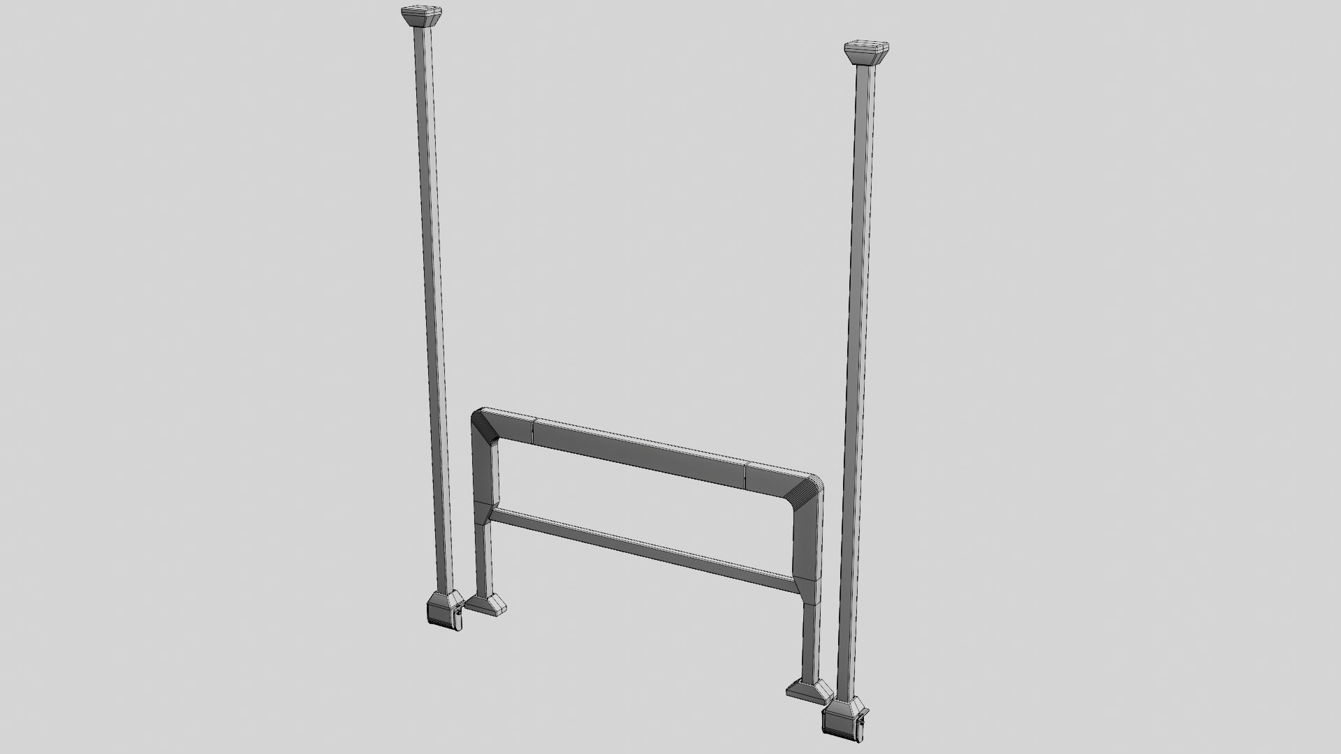 Sci Fi Cargo Bay Kit 1 3D model_14