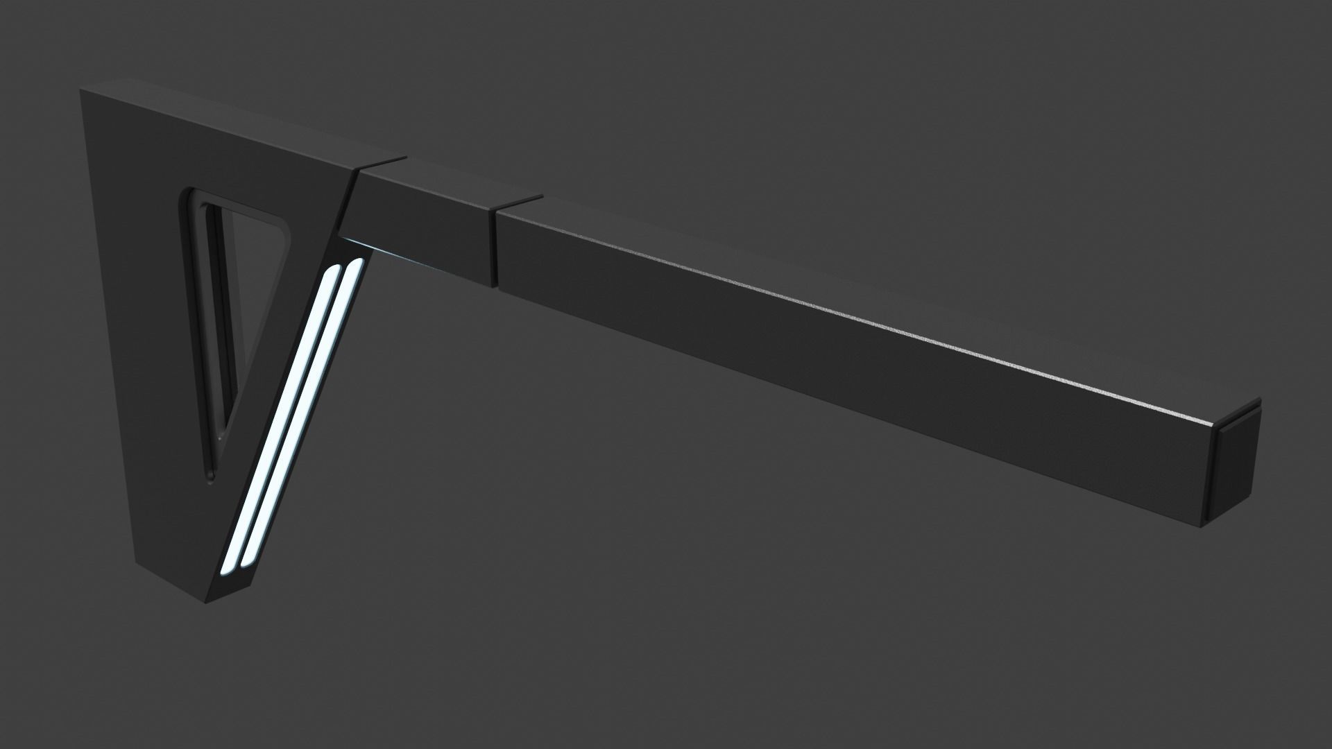 Sci Fi Cargo Bay Kit 1 3D model_33