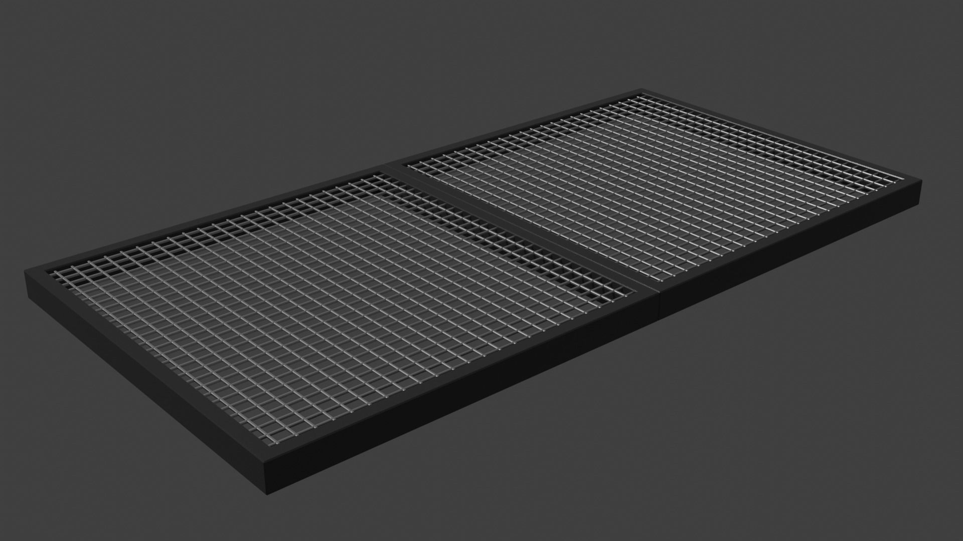 Sci Fi Cargo Bay Kit 1 3D model_11