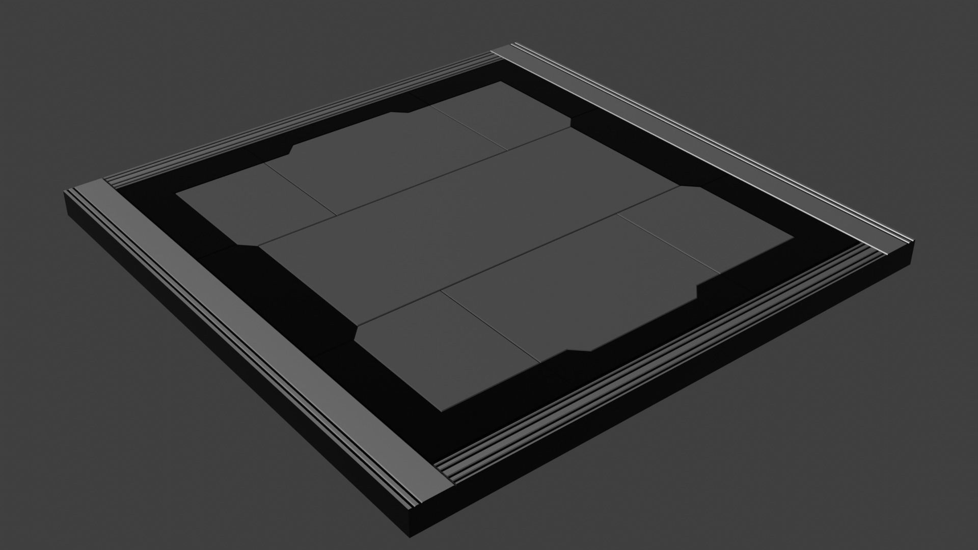 Sci Fi Cargo Bay Kit 1 3D model_23