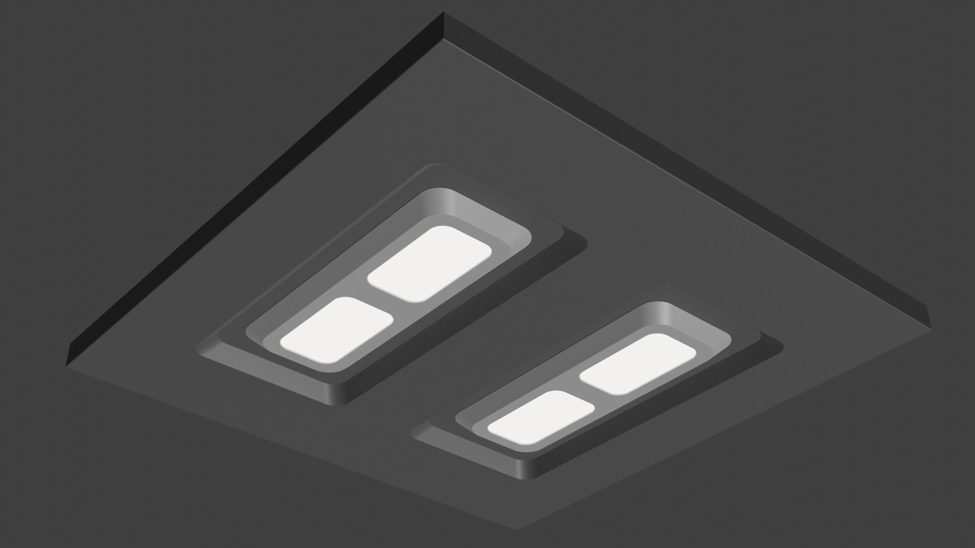 Sci Fi Cargo Bay Kit 1 3D model_17