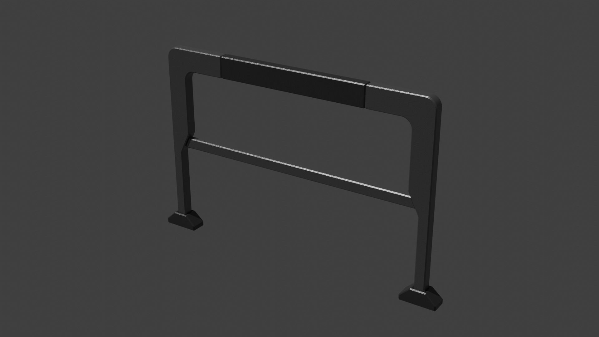 Sci Fi Cargo Bay Kit 1 3D model_15