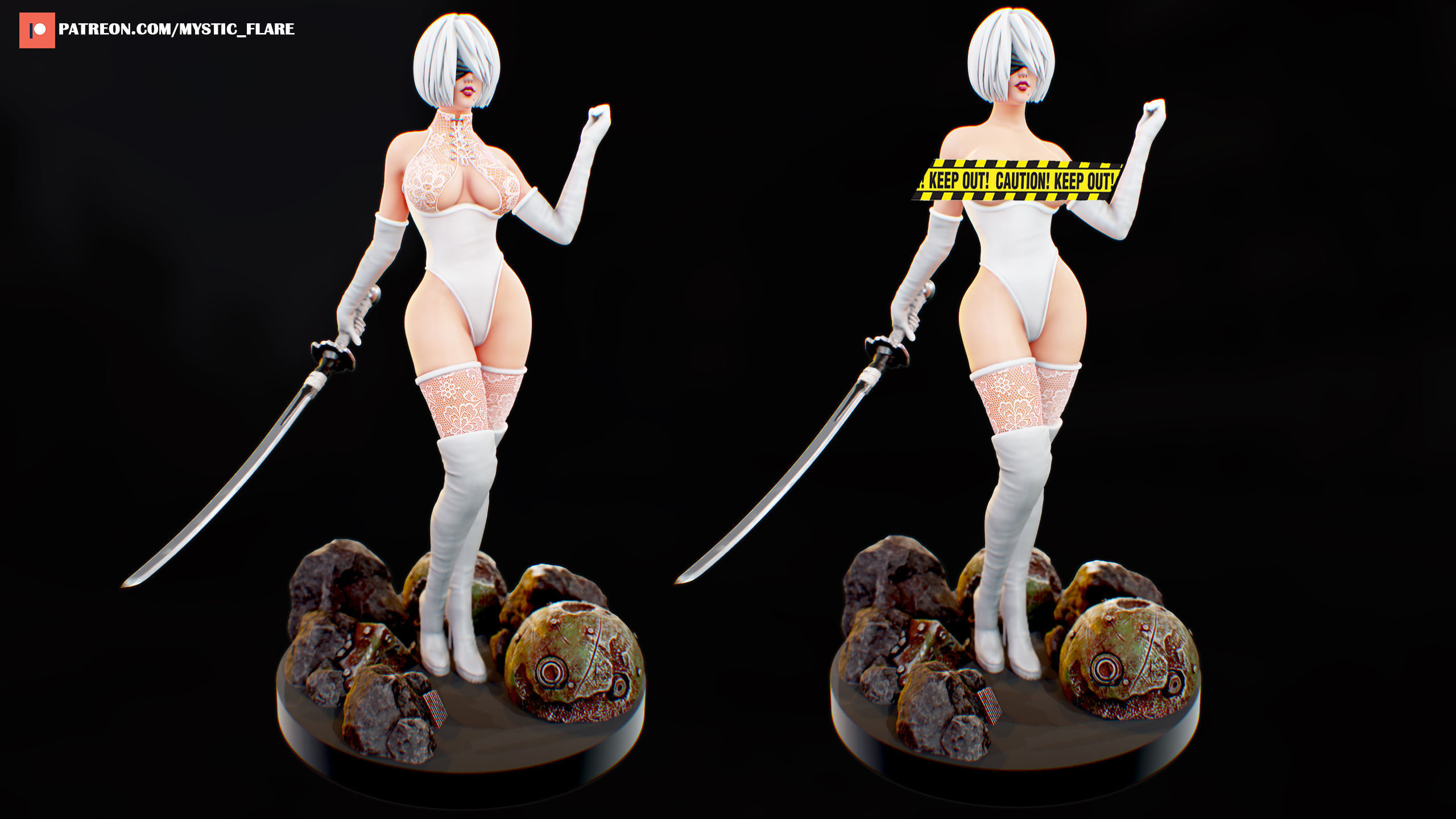 2b two models 3D Model Collection_16
