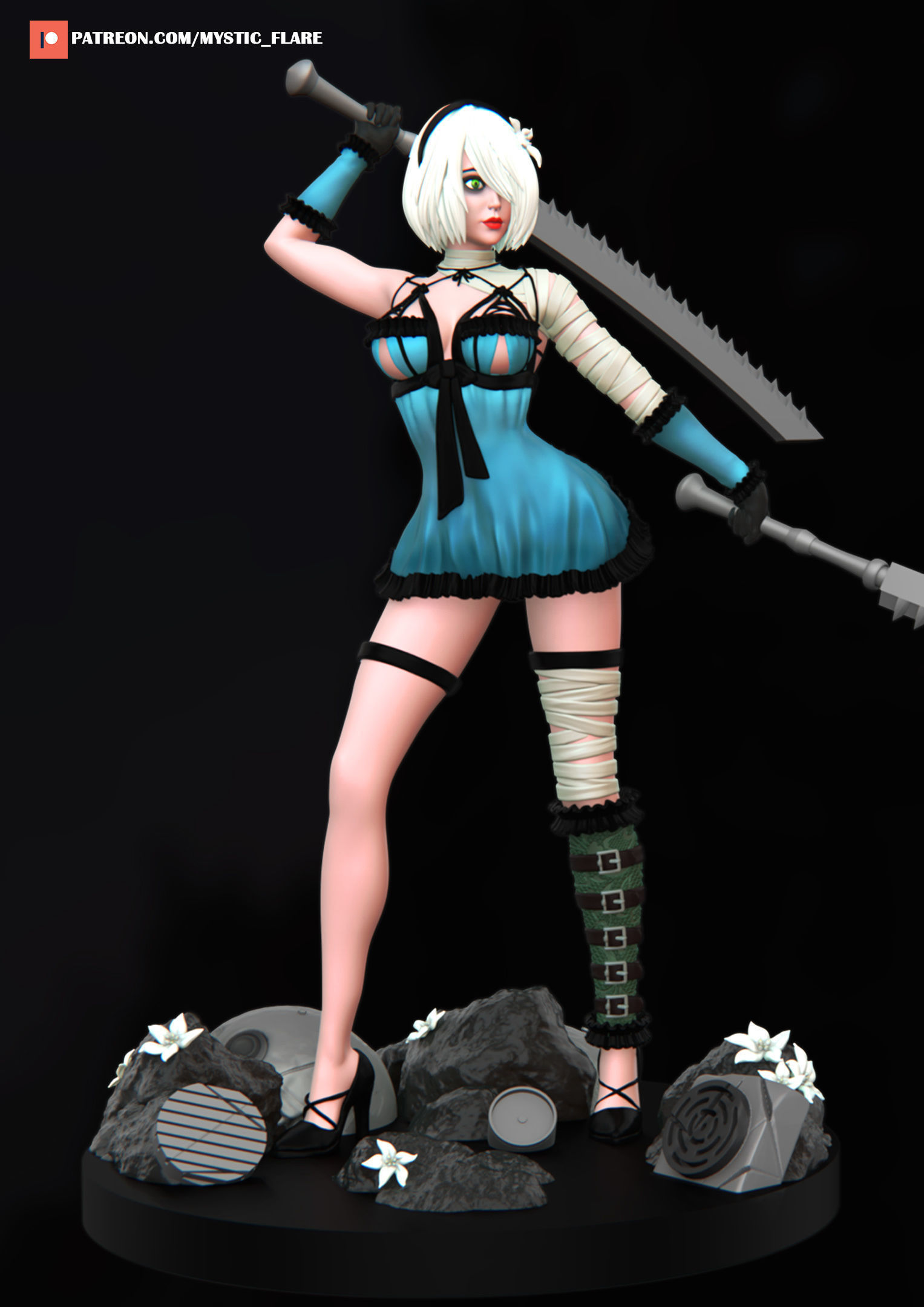 2b two models 3D Model Collection_24
