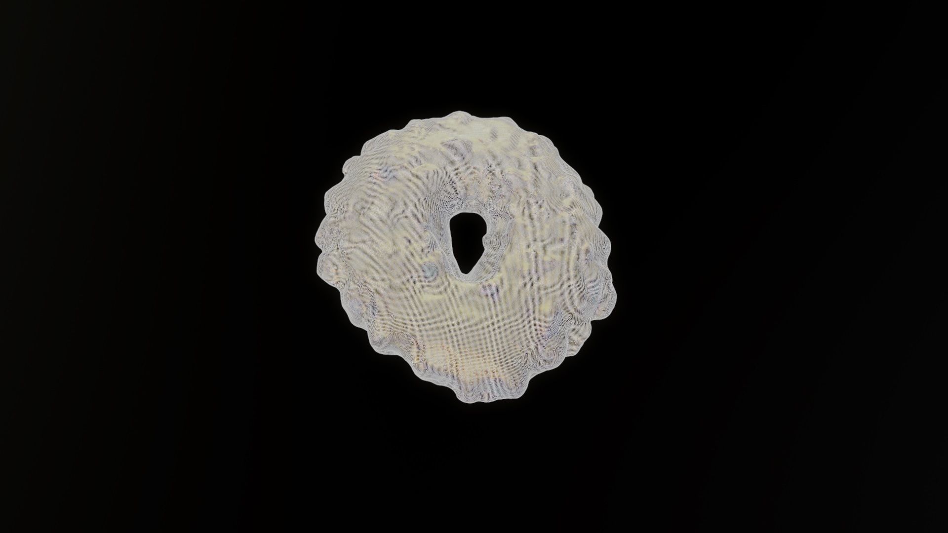 3D Scan Cake 02 Low-poly 3D model_3