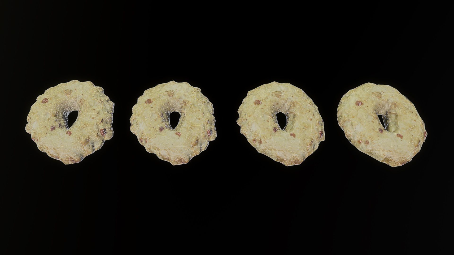 3D Scan Cake 02 Low-poly 3D model_5