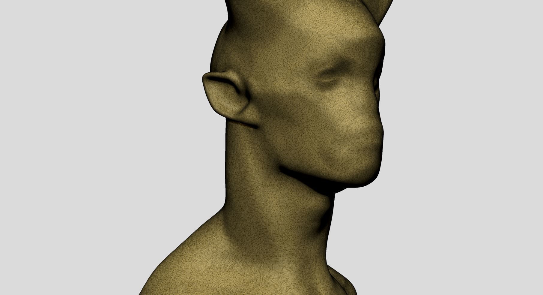 Base Creature Head 3D model_10