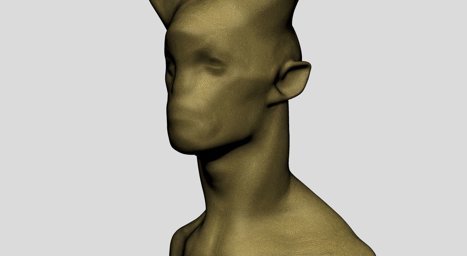 Base Creature Head 3D model_11