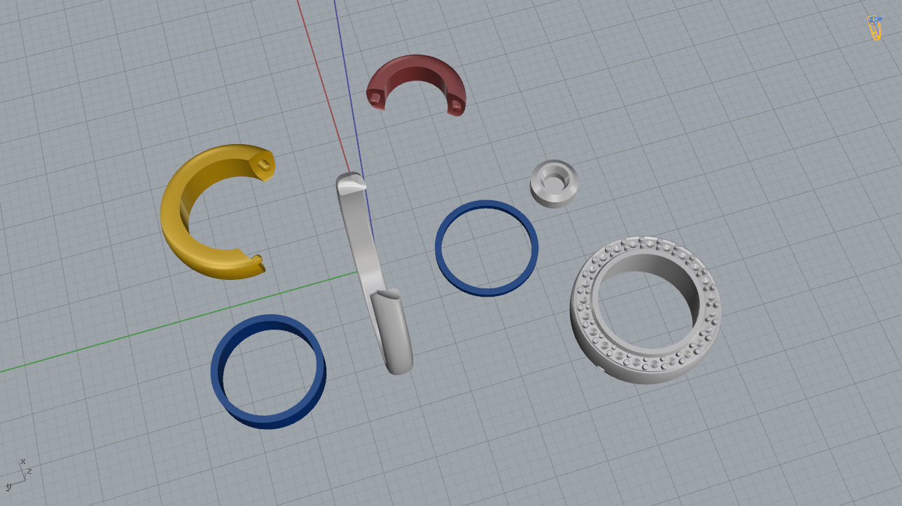 Chopard Ring 3D print model_13